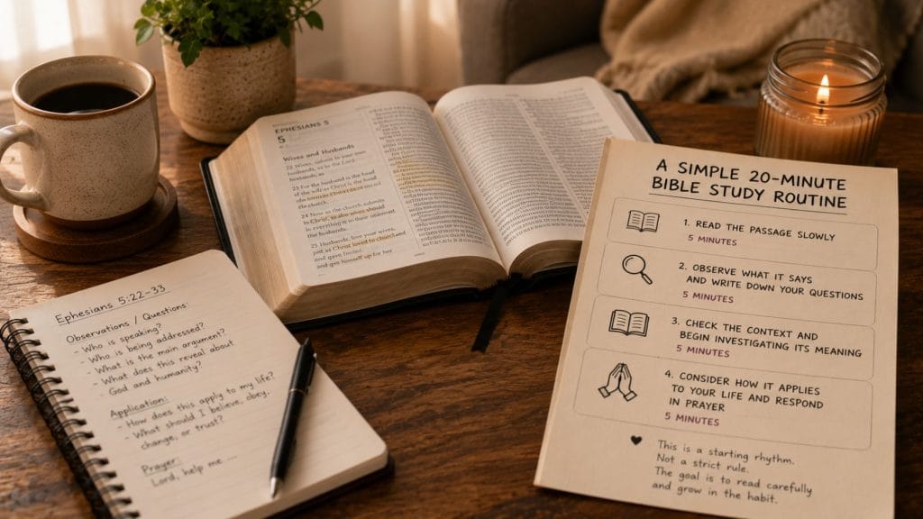 Bible Study Routine