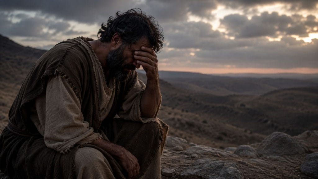 David struggling with his faith