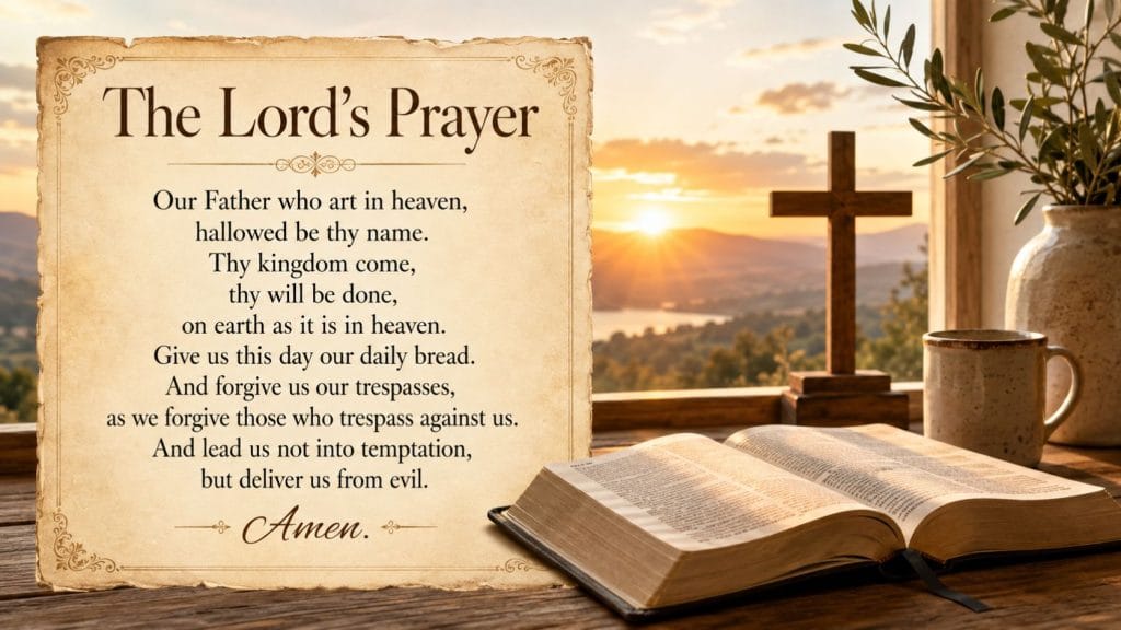 How to pray the Lords Prayer