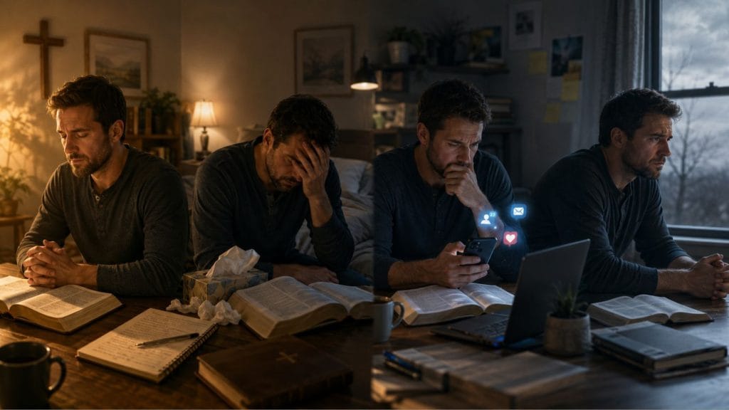 Man: Prayer May Feel Dry or Distracted