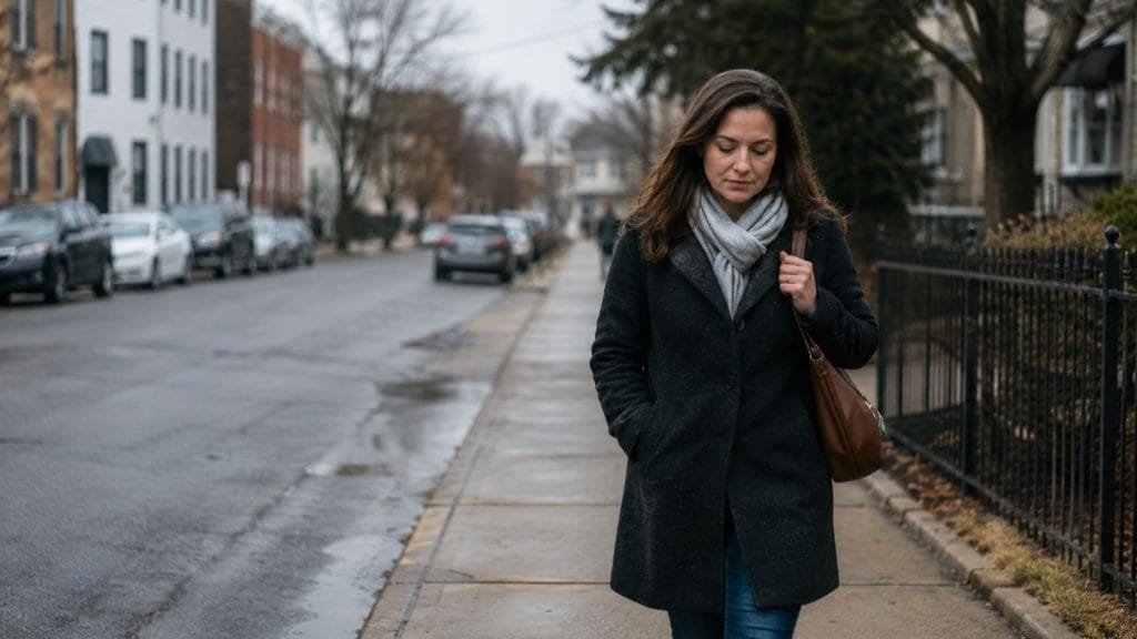 Woman struggling to trust Jesus