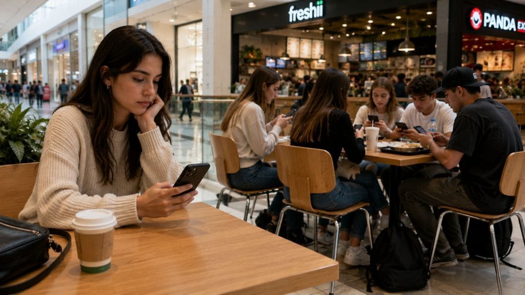 everyone is distracted with technology