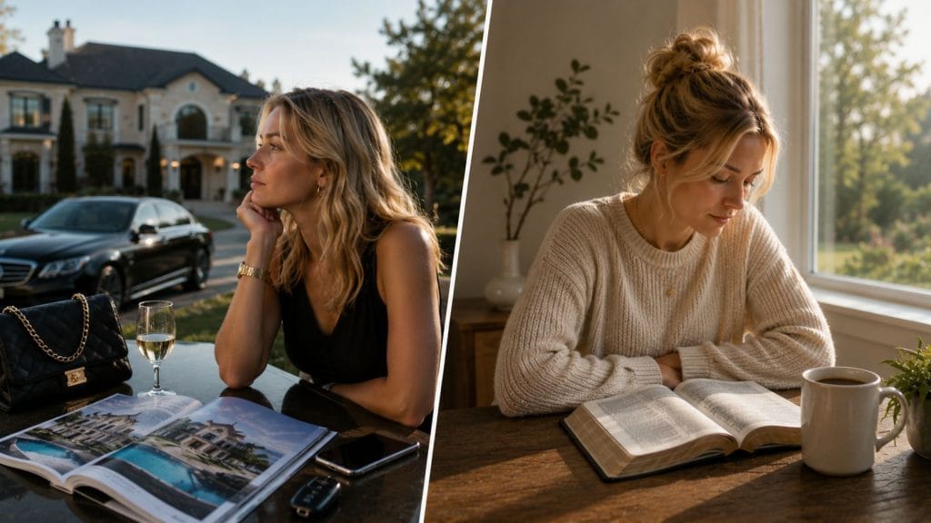 woman seeks different things. God changed Her desires